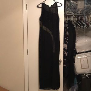 NWOT formal black dress